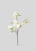 Cream Faux Cherry Blossom 