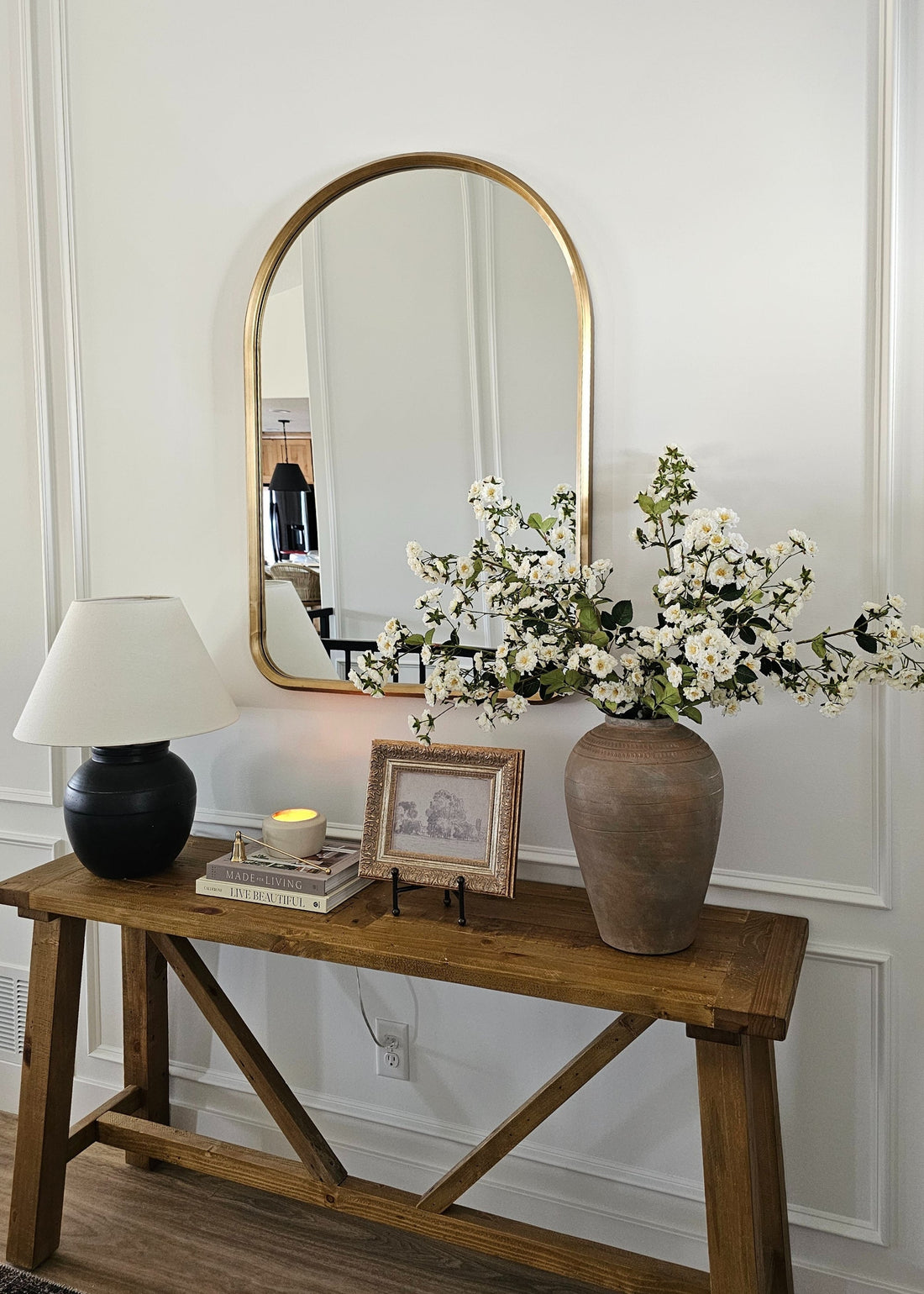 Artificial Climbing Rose Branch