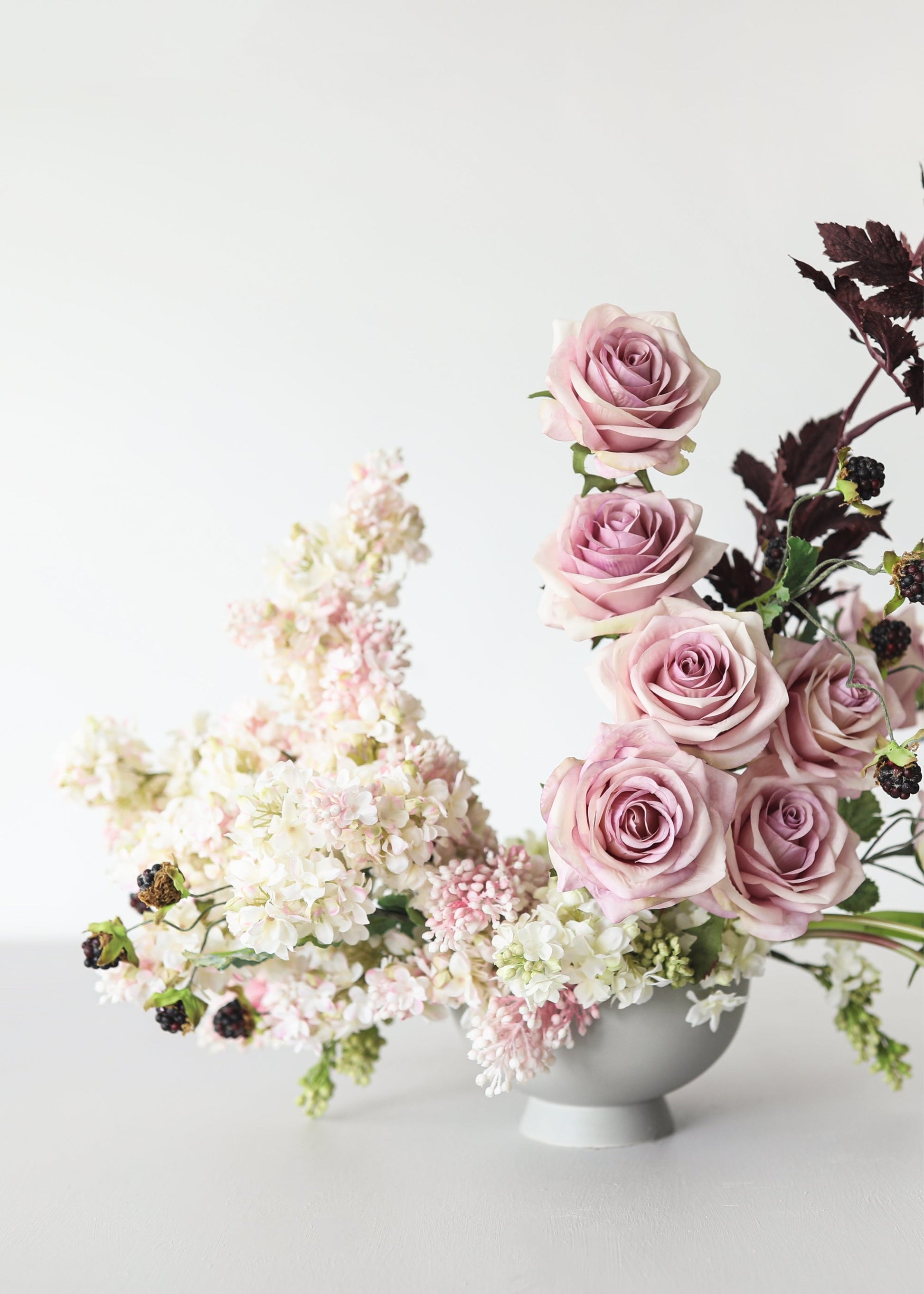 Pink Lilac and Rose Arrangement