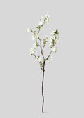 Cream White Artificial Cherry Blossom