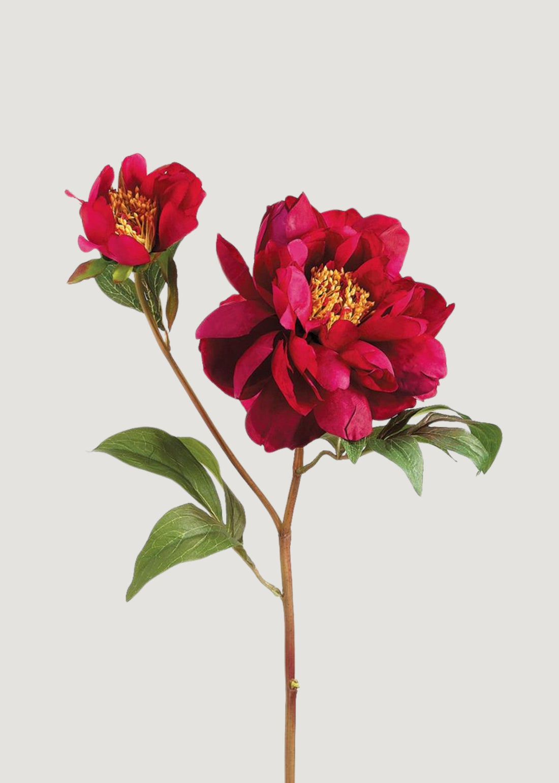 Artificial Fuchsia Peony