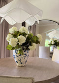 Premium Artificial Hydrangeas Arranged in Tall Vase