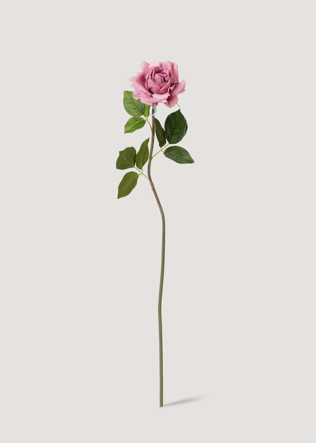 Faux Rose in Mauve Purple