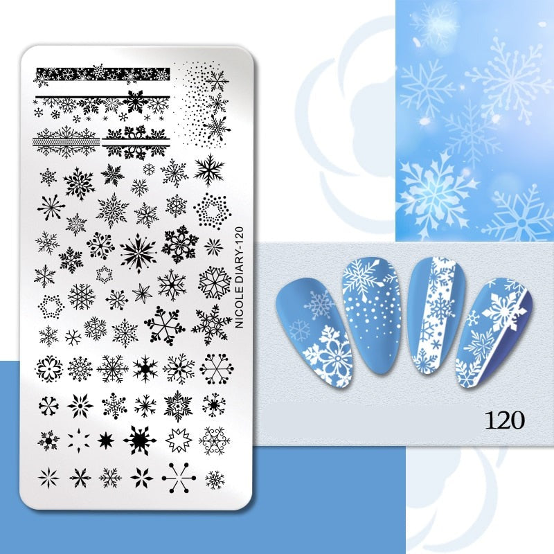 Halloween Stamping plates Stamp For Nails Pumpkin Ghost Nail Polish Templates All for Manicure Nail Designs