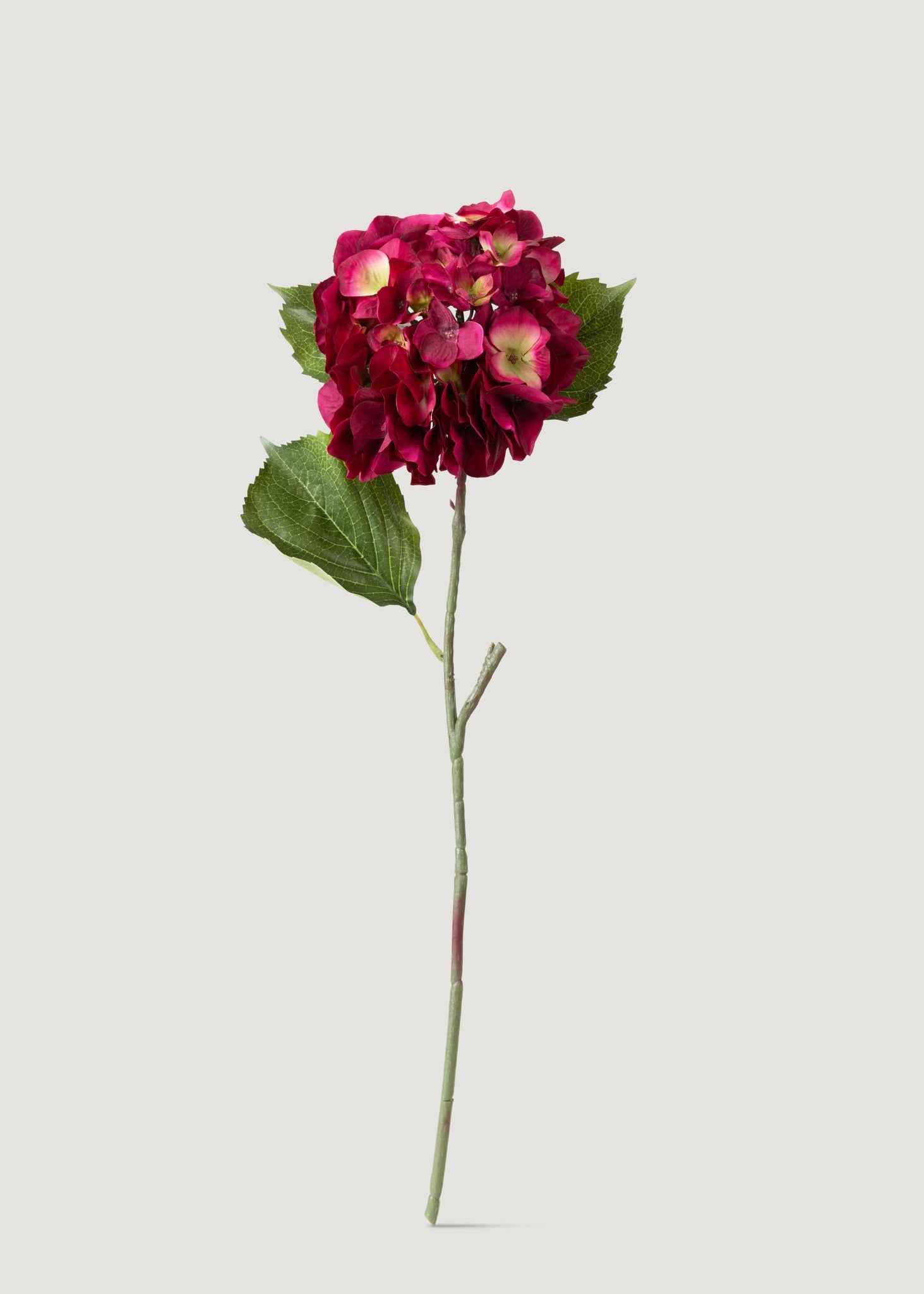 Fake Blooming Hydrangea in Deep Pink 