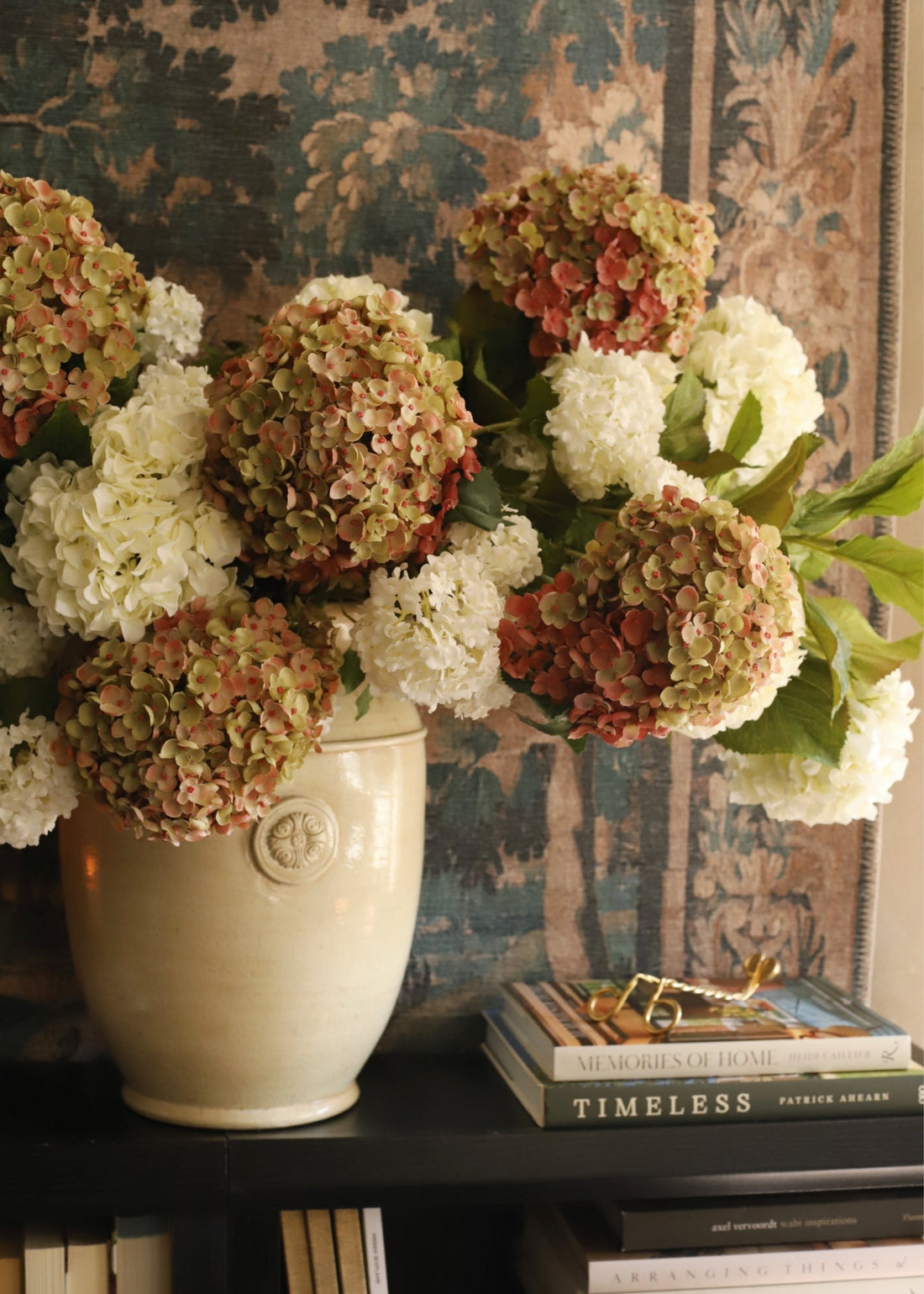 Mauve Green Artificial Hydrangea