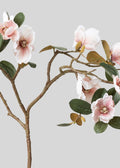Blush Pink Faux Magnolia Flowers