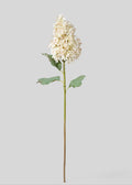 Luxe Faux Flowers Dried Look Cone Hydrangea in Beige with Hint of Blush
